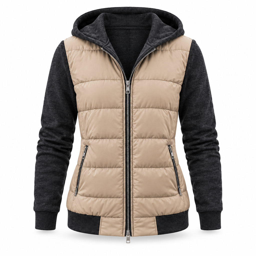Coeza Puffer Jacket Ghost Packshot