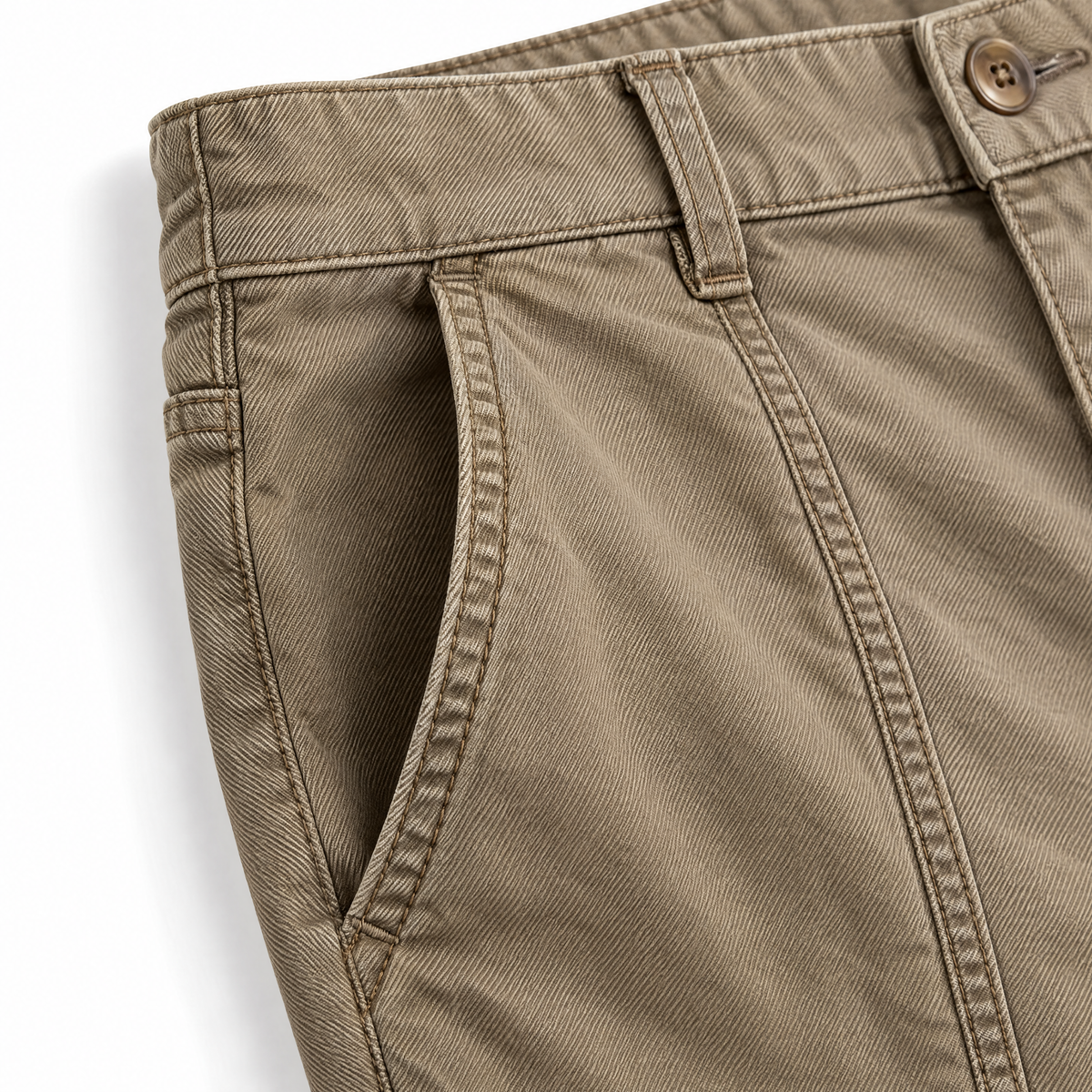 Marsona Tailored Utility Pants - Pocket Detail