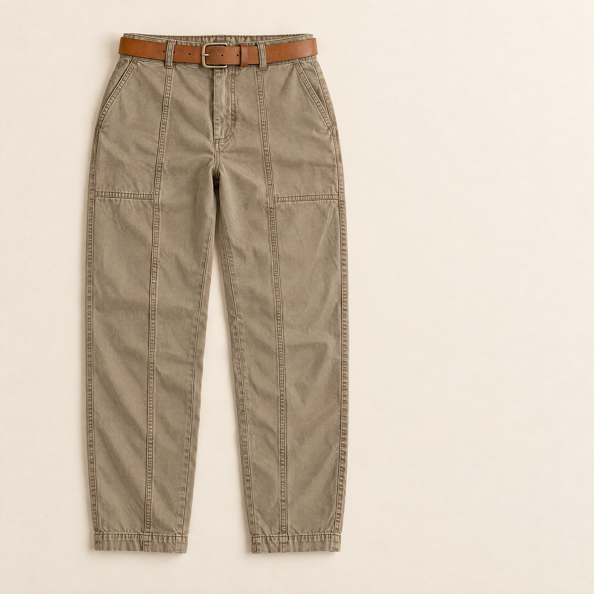 Marsona Tailored Utility Pants - Flat Lay