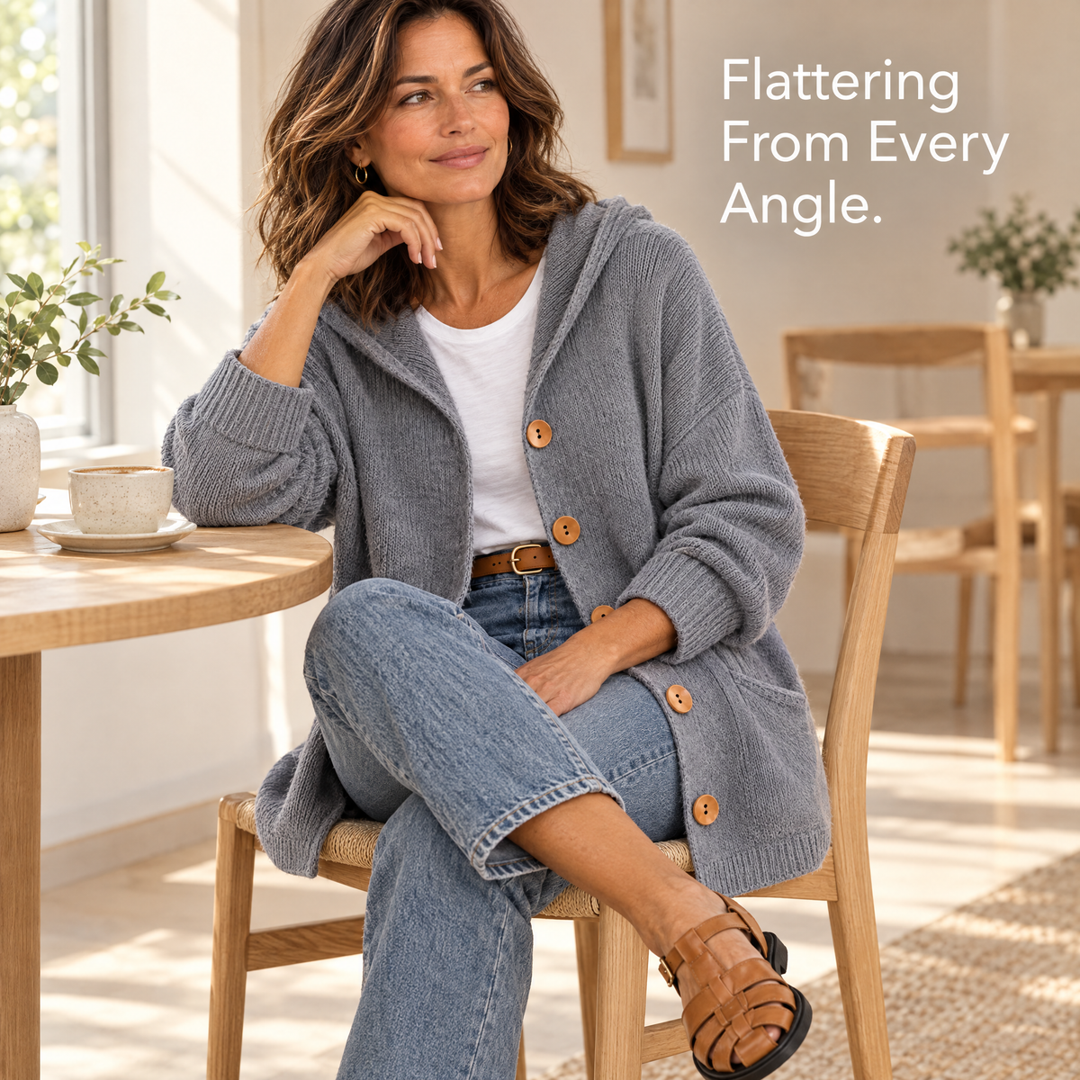 Wearbella Cardigan Seated C2
