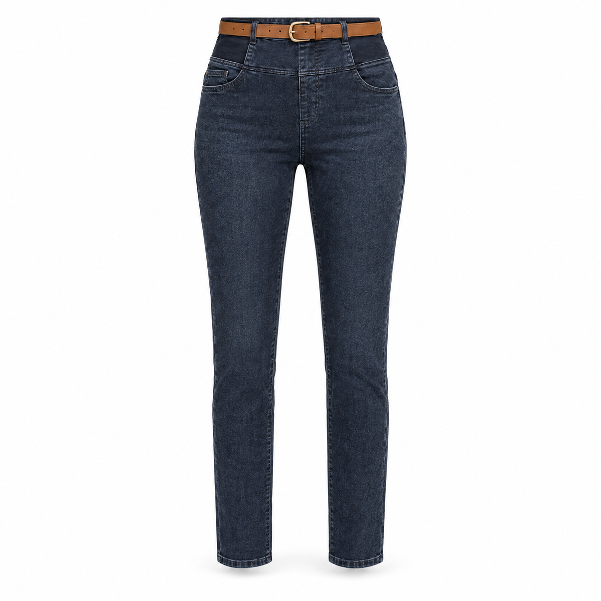 Calça Jeans Feminina Montaria Peluciada - Packshot ghost E2