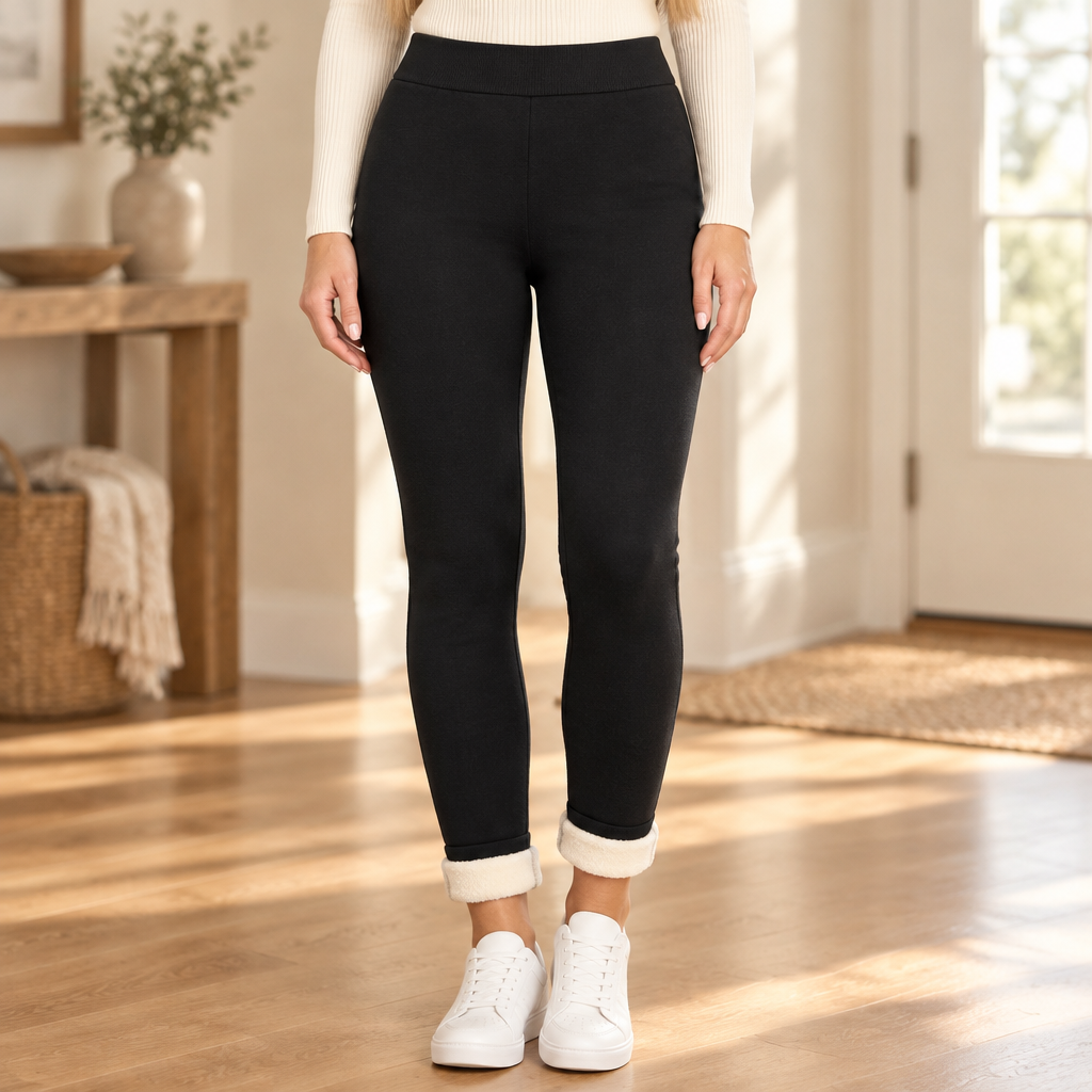 Legging Feminina Peluciada Preta - Hero